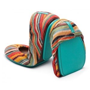 Tieks Sunset Stripe Ballet Flat size 8